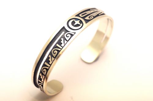 ホピジュエリー　バングル　ウォーターバード ホピ族 ウォーターバード インディアンジュエリーバングル