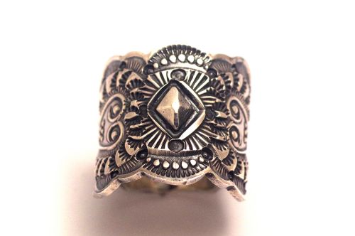 ナバホリング サンシャイン・リーブス作 《NEWダイヤリポウズ/カットアウト》 15号