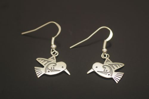 ナバホピアス《オーバーレイ/ハミングバード》