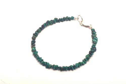 ナバホブレスレット 《キングマン/極細ラフカット》 17cm