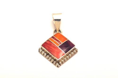 ナバホペンダント 《インレイ/マルチカラー》