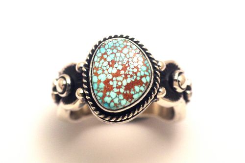 【POWWOWナゲッツ】　ナバホリング　デリック・ゴードン 作　《ナンバーエイト》 19号