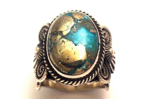 【POWWOWナゲッツ】　ナバホリング　アンディ・キャドマン作　《イサカピーク》　19号