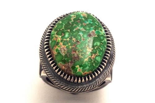 ナバホリング　フロイド・パーカスト作　《ダマリ/ビッグカラット》　23号