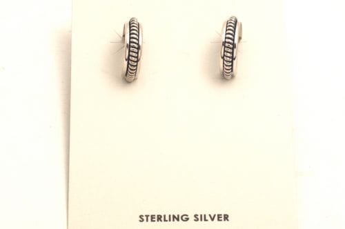 ナバホピアス　《フープ/ヘビーゲージ/小》　シャイニー