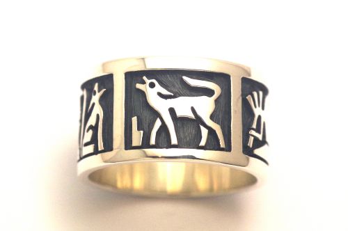 ホピリング　アルビン・テイラー作　《マウンテンライオン》　19号