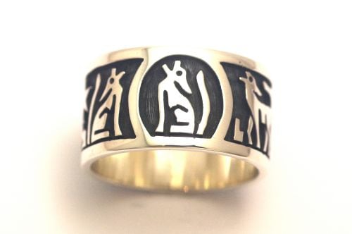 ホピリング　アルビン・テイラー作　《コヨーテ》　21号