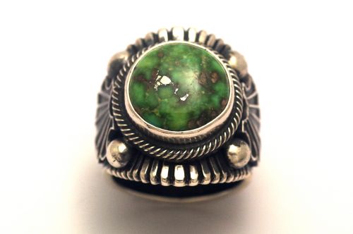 【POWWOWナゲッツ】ナバホリング　フロイド・パーカスト作　《ソノラン》　18号