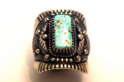 【POWWOWナゲッツ】　ナバホリング　デリック・ゴードン 作　《ナンバーエイト》 21号