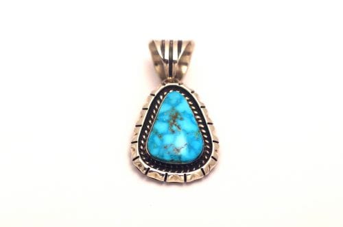 ナバホペンダント ケビン・ラモーン作 《キングマン》