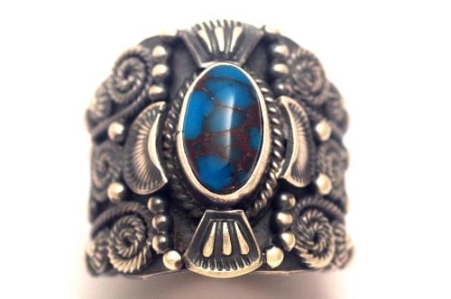 【POWWOWナゲッツ】　ナバホリング　デルバート・ゴードン作　《ビズビー》　27号