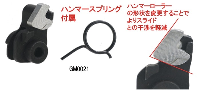 GunsModify マルイ/G18Cガスブローバック スチールゼロハンマーV2