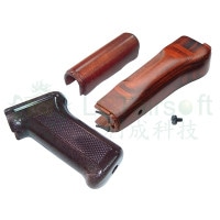 AK ウッドハンドガード　5点セット　ジャンク　電動ガン　ガスガン AK ウッドハンドガード 5点セット ジャンク 電動ガン ガスガン