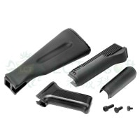 ☆LCT AKMプラスティックハンドガード/ストック/グリップセット-GR