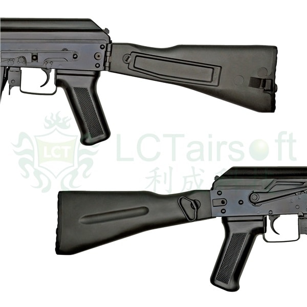 ☆LCT AK104/プラスティックフォールディングストック-BLACK