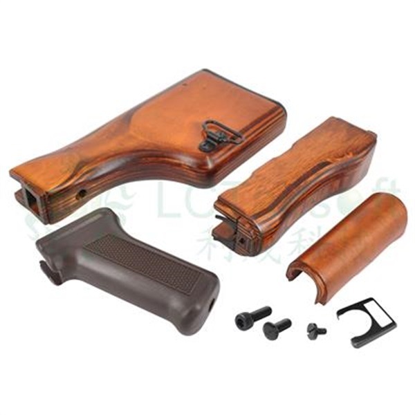 AK用木製パーツ等 Amazon.co.jp: 【Classic Army】AK47S対応 リアルウッドグリップ