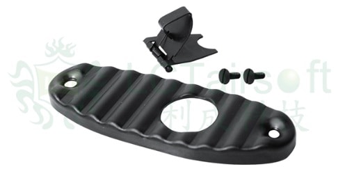 実SOG エアガン用バッドストックパッド黒 実SOG エアガン用バッドストックパッド黒