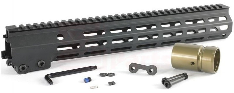 Z-PARTSޥ륤 M4MWS/GEISSELE SMR MK16 M-LOK ϥɥ 13.5in/BLACK