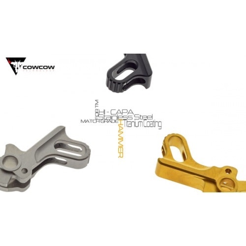 COWCOW マルイ ハイキャパ/1911 マッチグレードステンレスハンマー