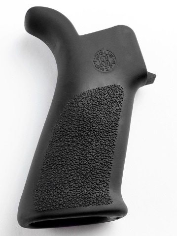 実物のHOGUE 旧型ラバーグリップ HOGUE/ホーグ M4/M16 ビーバーテールストレート/ラバーグリップ-Black