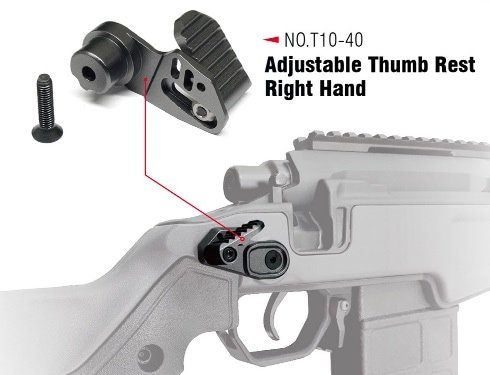 ActionArmy T10シリーズ/サムレスト -ライトハンド- > スナイパー