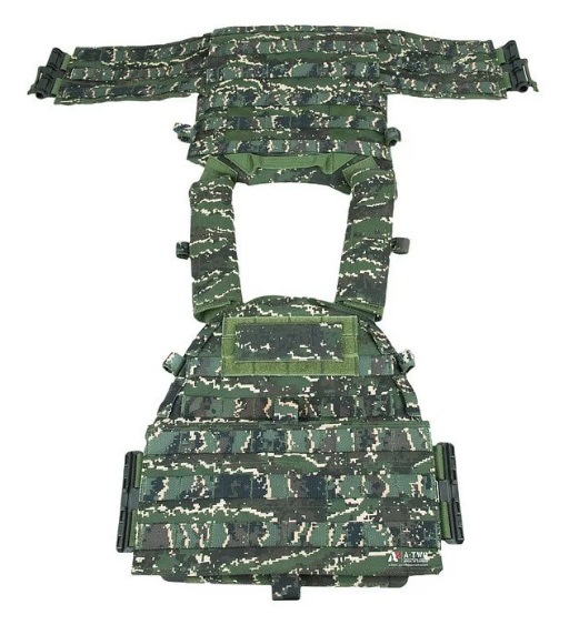 傲骨 台湾海軍陸戦隊デジタルタイガー/6094 プレートキャリアー【QD