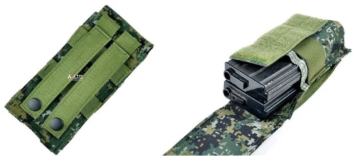 傲骨 台湾陸軍グリーンデジタル/T91シングルマガジンポーチ > 台湾軍