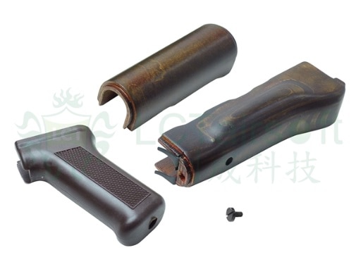 野呂のろ太 ！LCT airsoft 木製トイガングリップセット！ 野呂のろ太 様専用！LCT airsoft 木製トイガングリップセット！