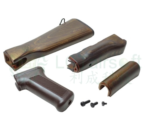 未使用！LCT製　AKMSU用　リアルウッド　ハンドガード！ LCT AKMSU/ウッドロアハンドガード > メーカー別カテゴリ,LCT