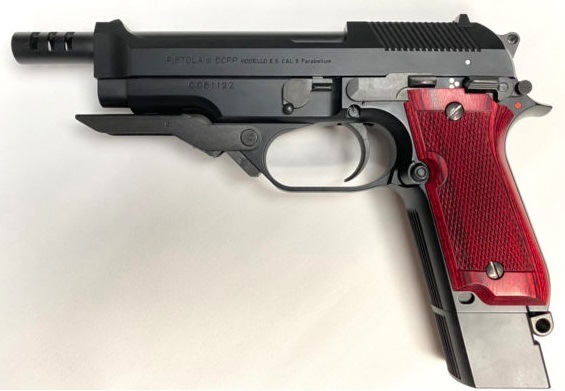 PANDORA ARMS KSC M93RII対応ウッドグリップ ウッドグリップ｜KSC製｜M93RⅡシリーズ ｜チェッカー/ブラウン
