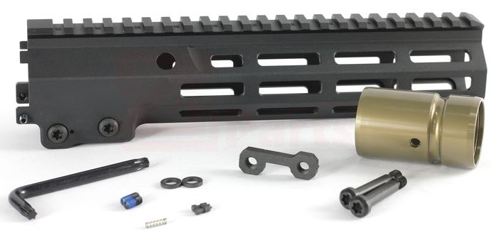 Z-PARTS マルイ M4SOPMOD AEG/GEISSELEスタイル SMR MK16 M-LOK ハンド