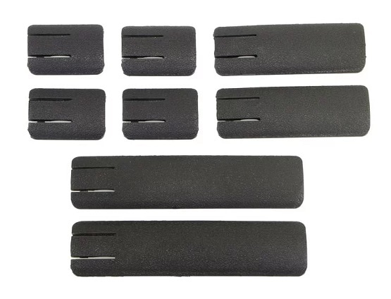 実物　タンゴダウンレールパネル Element TangoDownタイプ レイルパネル/8枚セット (BK) > レールパネル