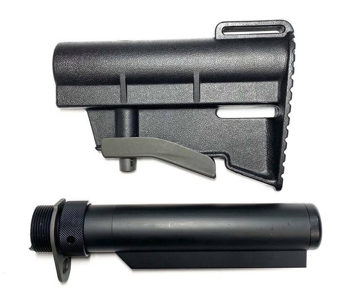 ノ*ー様 We SVD SAGグリップ バッファーチューブ一体型 東京マルイ パ T91/実規格ストック+バッファーチューブセット-WE用- > 台湾軍
