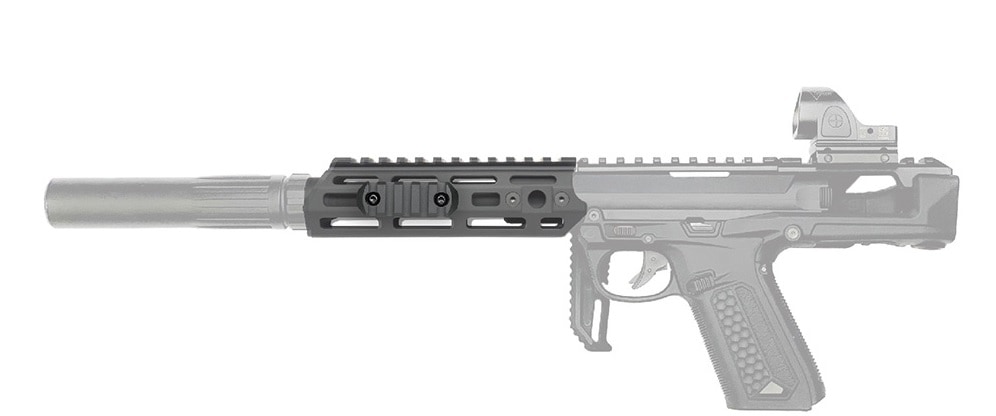 ActionArmy AAP01ハンドガード/M-LOKマルチCNCアルミレイル-60mm