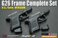 GUARDER マルイ グロック26/G26 カスタムフレームセット (EURO