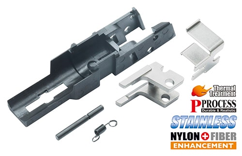 GUARDER マルイ/グロック19Gen4 リアルスタイルフロントシャーシ-BLACK