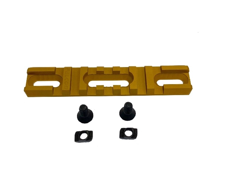 FALCON��M-LOK/20mm��˥С�����쥤��-100mm/GOLD-