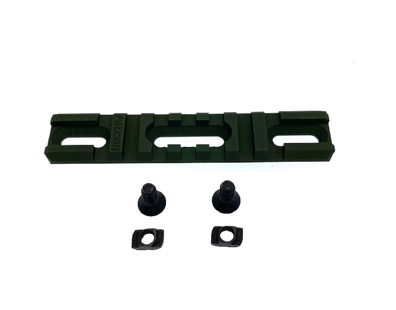 FALCON��M-LOK/20mm��˥С�����쥤��-100mm/GREEN-
