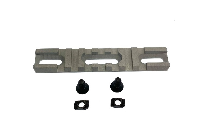 FALCON��M-LOK/20mm��˥С�����쥤��-100mm/SILVER-
