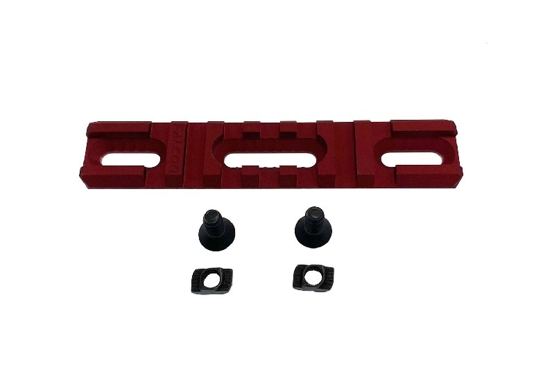 FALCON��M-LOK/20mm��˥С�����쥤��-100mm/RED-