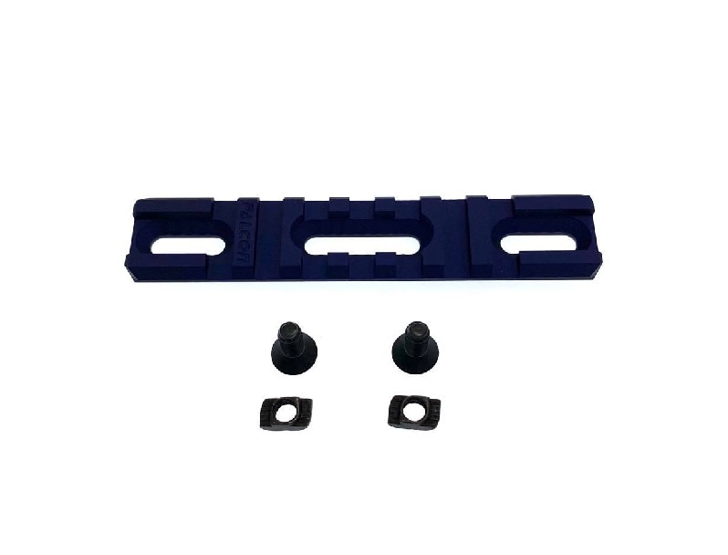 FALCON��M-LOK/20mm��˥С�����쥤��-100mm/BLUE-