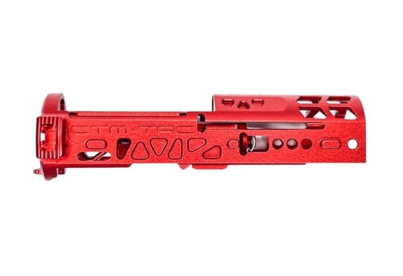 CTM AAP-01アサシン/7075アルミCNC アドバンスボルトセット V2 -RED