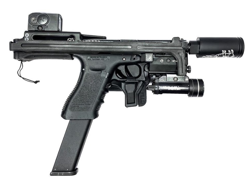 サブマシンガン カスタム ガスガン ユニバーサル ガンホルスター ④ Warrior Assault Systems ユニバーサルピストルホルスター W-EO-UPH