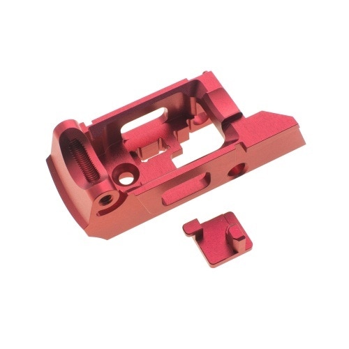 COWCOW AAP-01アサシン/アルミトリガーハウジング-RED- > 海外製GBB,ActionArmy/AAP-01アサシン用 ...