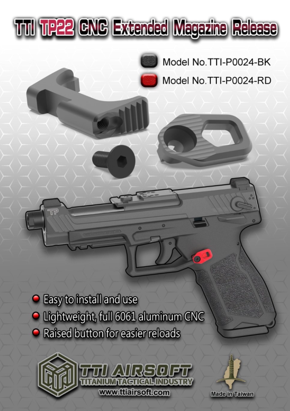 東京マルイ TP22 値下げ‼️ TTI AIRSOFT / USHOT TP22 ガスブロー