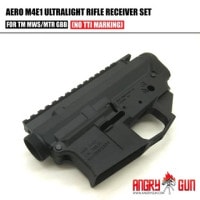 [新品]MWS用アルミ製 AX-15レシーバー&ハンドガードセット(限定1個) AngryGun マルイ MWS/AERO M4E1 レシーバーセット(NO TTI