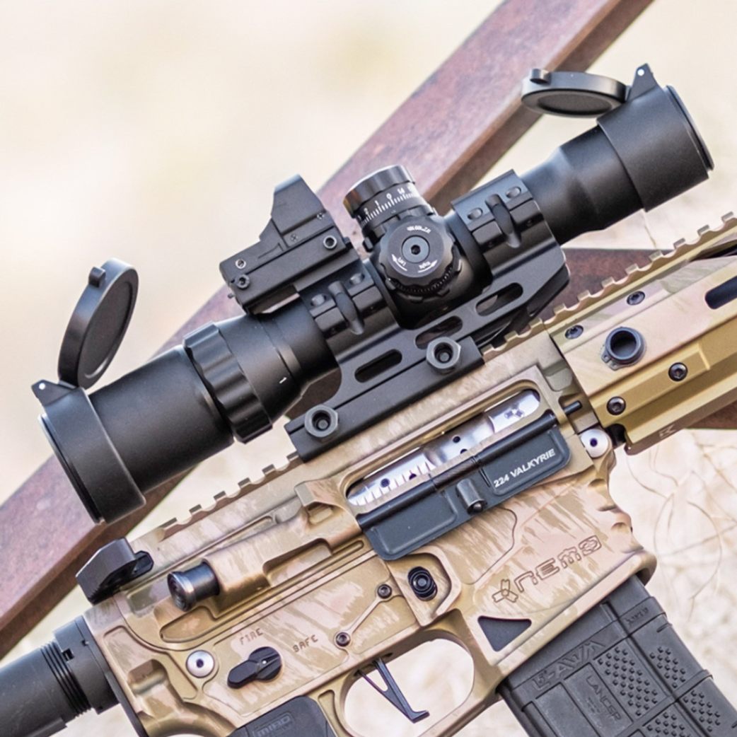 northtac 1-4x28 LPVO MILドットレティクル/イルミネーションライフル