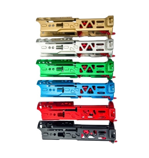 CTM AAP-01アサシン/7075アルミCNC アドバンスボルトセット V2 -GREEN