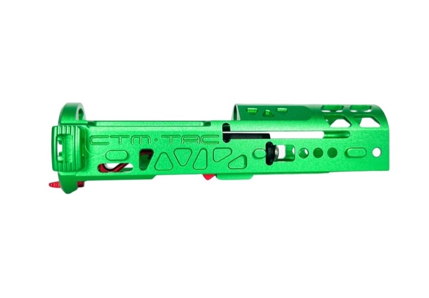 CTM AAP-01アサシン/7075アルミCNC アドバンスボルトセット V2 -GREEN