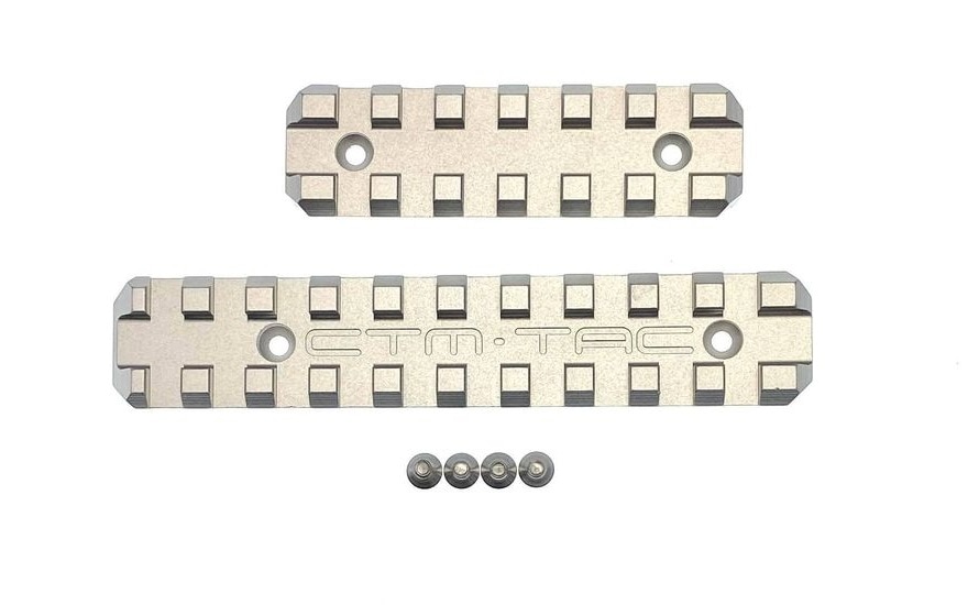 CTM AAP01アサシン/CNCアルミレイルセット-SILVER- > 海外製